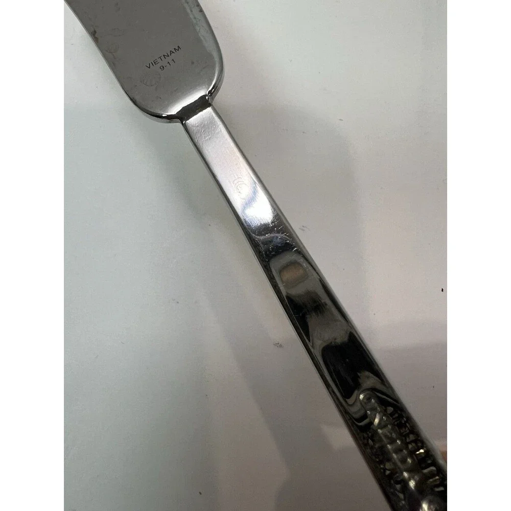 Oneida Sunnybrook 5 Piece Serving Set Quality Stainless Flatware Vietnam Glossy